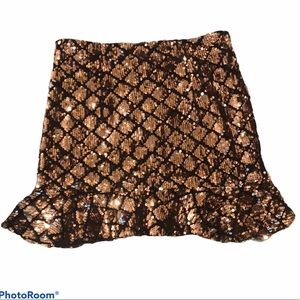Forever 21 Sequins Skirt